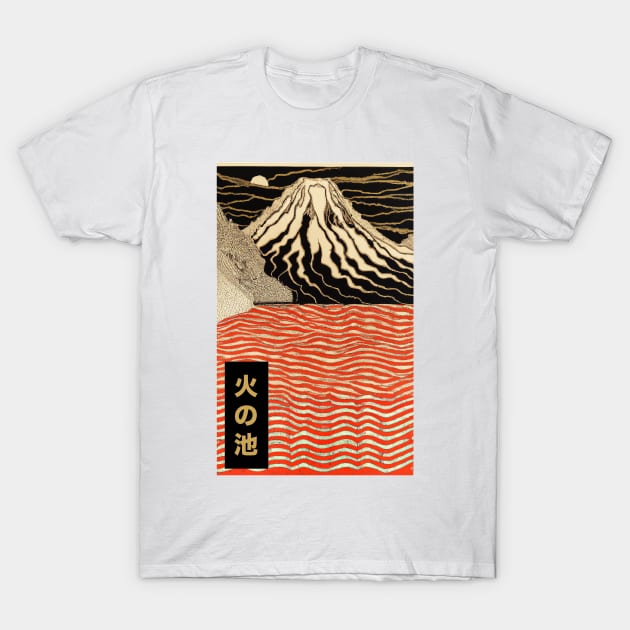 Mountain Beside Lake of Fire | Seneh Design Co. T-Shirt by SenehDesignCo